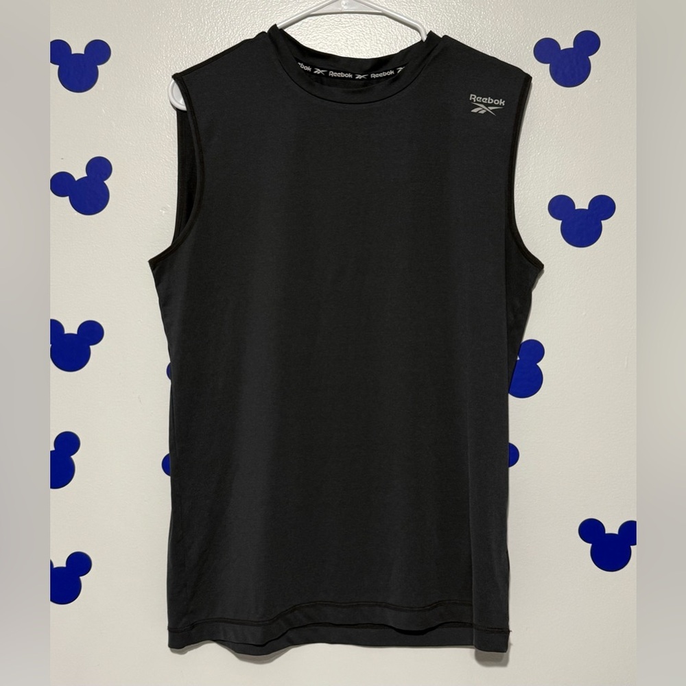Reebok Men's Black Tank Top